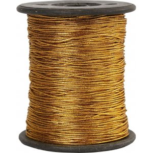 Faden - 0,5 mm - Gold - 100 m Faden - 0,5 mm - Gold - 100 m