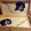 Kundenbild Holztablett-Set 42,5 x 26,5 x 7 cm - unbehandelt 2-teilig
