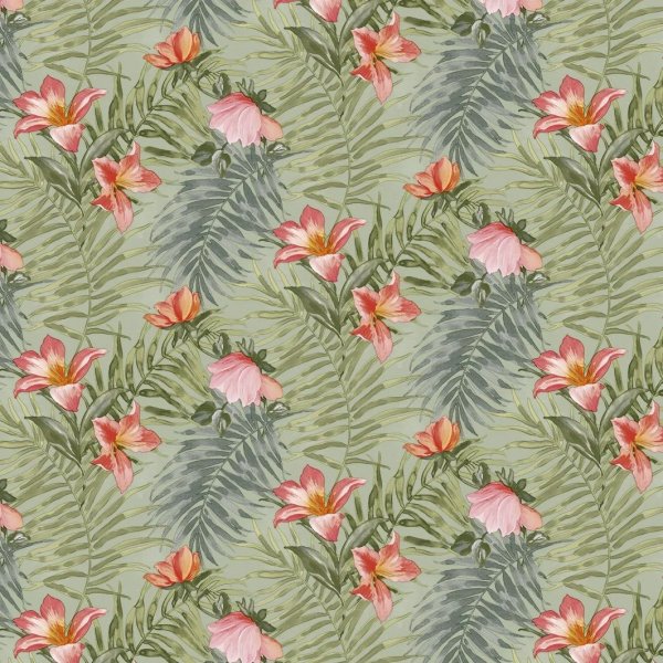 Wachstuch PVC Fleur - Grn