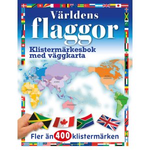 Flaggen der Welt; Stickerbuch mit Wandkarte Flaggen der Welt; Stickerbuch mit Wandkarte
