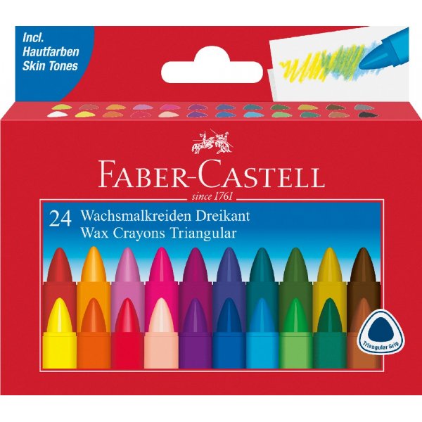 Buntstifte gerade - 24 Farben