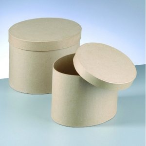 Box Jumbo-Set 34x26x20,5 / 30x22x18,5cm - 2 Teile 2 Teile oval Box Jumbo-Set 34x26x20,5 / 30x22x18,5cm - 2 Teile 2 Teile oval