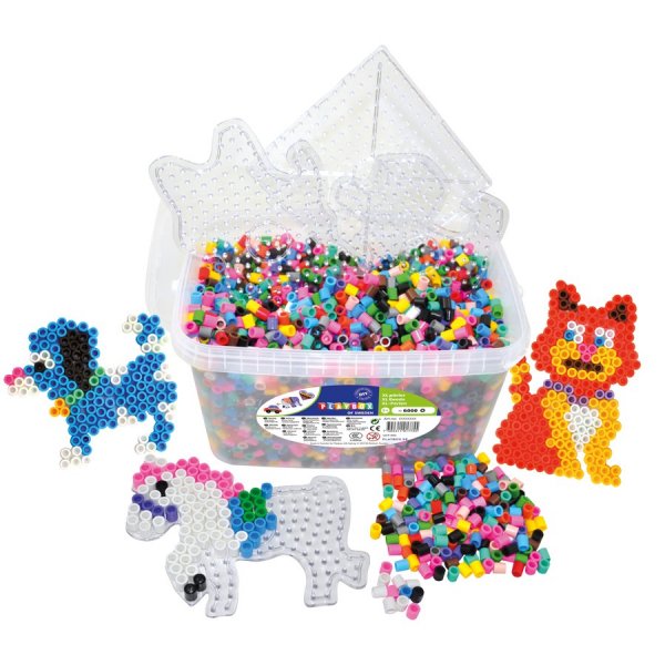 XL-Perle Hund, Katze, Pferd, quadratisch