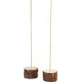Holzfe mit dazugehrigem Stock