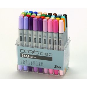 Copic Ciao Set - 36 Stifte - Set A Copic Ciao Set - 36 Stifte - Set A