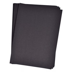 Papier 180g 25 Stück - Schwarz Papier 180g 25 Stück - Schwarz