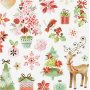 Aufkleber - romantische Weihnachten