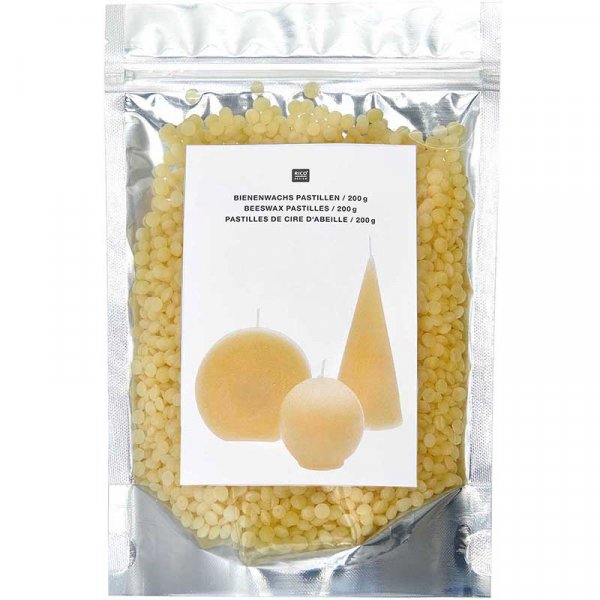 Bienenwachsgranulat RICO Design Bienenwachspastillen, 200g