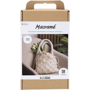 DIY Kit Makramee, Tasche DIY Kit Makramee, Tasche