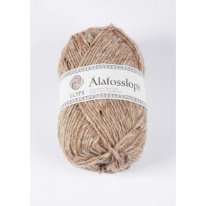 Alafosslopi 100g - Beigefarbener Tweed Alafosslopi 100g - Beigefarbener Tweed