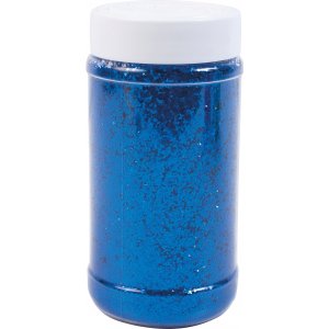 Glitzer streut grobes Blau Glitzer streut grobes Blau