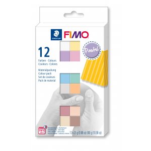 Modellier-Fimo-Soft-Set 12x1/2 - Pastell Modellier-Fimo-Soft-Set 12x1/2 - Pastell