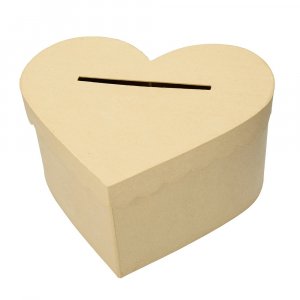 Dankeskartenbox Herz - 32x27x16 cm Dankeskartenbox Herz - 32x27x16 cm