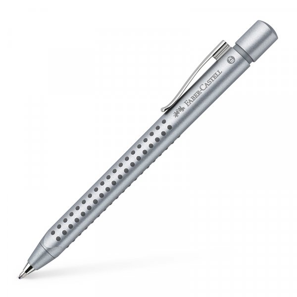 Kugelschreiber - Faber-Castell - Grip 2011 XB - Silber