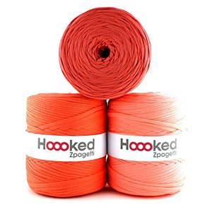 Zpagetti-Garn 900g - Orangetöne Zpagetti-Garn 900g - Orangetöne