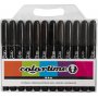 Colortime Bleistifte - Schwarz - 5 mm - 12 Stk