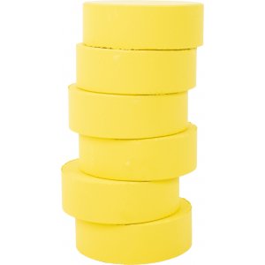 Farbpucks 55-57 mm - hellgelb - 6 Stk Farbpucks 55-57 mm - hellgelb - 6 Stk