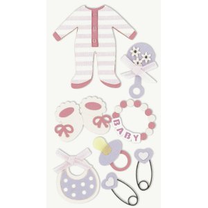 Aufklebermix - Baby - rosa Aufklebermix - Baby - rosa