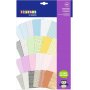 Designpapier selbstklebend - 25 Blatt