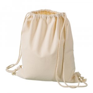Baumwollrucksack 36x42 cm - natur Baumwollrucksack 36x42 cm - natur