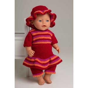 Strickmuster - Kleid, Shorts und Mütze Strickmuster - Kleid, Shorts und Mütze