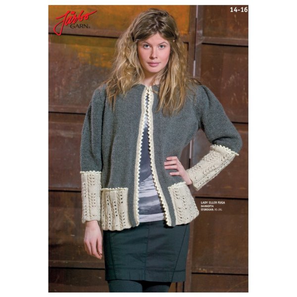 Strickanleitung - Damen-Cardigan offen