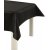 Tischdecke aus Stoffimitat - Schwarz - 10 m Tischdecke aus Stoffimitat - Schwarz - 10 m