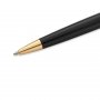 Kugelschreiber Waterman Hmisphre - Black Gold Trim - Mittelblau