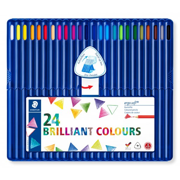 Ergo Soft Buntstifte - 24 Stifte