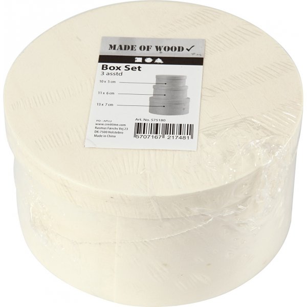 Runde Chipsbox - 3 Stk