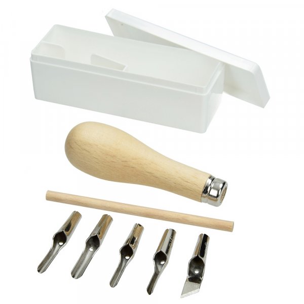 Linoleum-/Holzmesser - Set