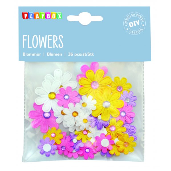 Blumen selbstklebend