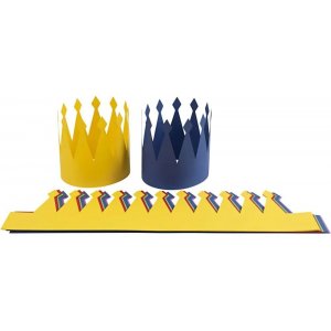 Geburtstagskronen - gemischte Farben - 25 Stk. Geburtstagskronen - gemischte Farben - 25 Stk.