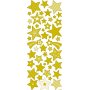 Aufkleber - Gold - Sterne - 10 x 24 cm