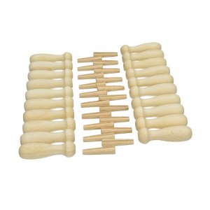 Holzgriff für 1 Filznadel - 20er-Pack - 2 unmontierte Teile Holzgriff für 1 Filznadel - 20er-Pack - 2 unmontierte Teile