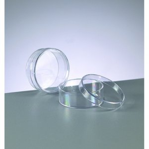 Kunststoffbehälter 4 x 1,5 cm - glasklar rund (PS) Kunststoffbehälter 4 x 1,5 cm - glasklar rund (PS)