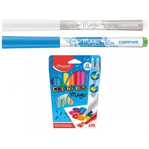 Faserstift-Set - Maped - Color´Peps 10 magische Faserstifte + 2 magische Stifte Faserstift-Set - Maped - Color´Peps 10 magische Faserstifte + 2 magische Stifte