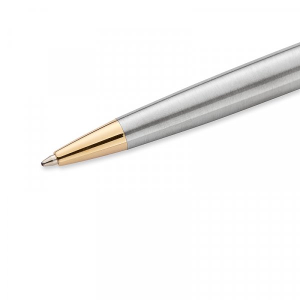 Kugelschreiber Waterman Hémisphère - Edelstahl mit Goldbesatz - Mittelblau Kugelschreiber Waterman Hémisphère - Edelstahl mit Goldbesatz - Mittelblau