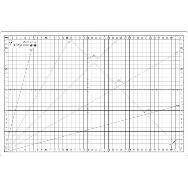 Altera PRO Line Schneidematte 3 mm transparent