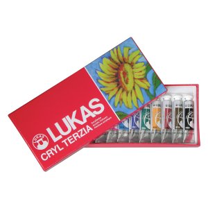 Acrylfarben-Set Lukas Cryl Terzia - 12 x 12 ml Tuben Acrylfarben-Set Lukas Cryl Terzia - 12 x 12 ml Tuben