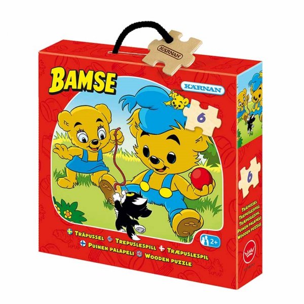 Holzpuzzle Teddybr