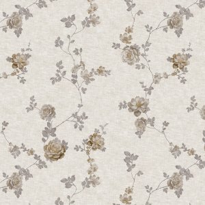 Wachstuch mit Rostanka-Motiv - Beige Wachstuch mit Rostanka-Motiv - Beige