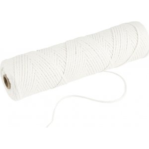 Kerzendocht aus reinem Paraffin - schmal - 50 m Kerzendocht aus reinem Paraffin - schmal - 50 m