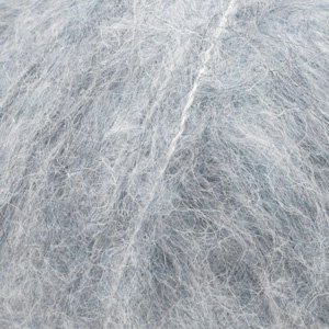 DROPS Melody Uni Color Garn - 50 g - Mist (02) DROPS Melody Uni Color Garn - 50 g - Mist (02)