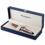 Kugelschreiber Waterman Expert Dark Red - Chrome Trim - Medium