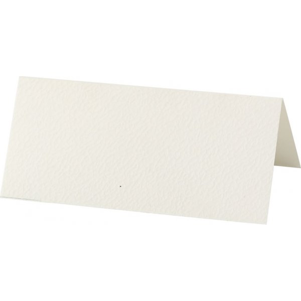Platzierungskarten - gebrochenes Wei - 20 Stk