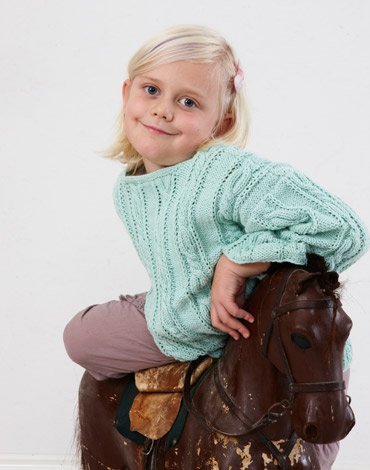 Strickanleitung - Gestrickter Familienpullover