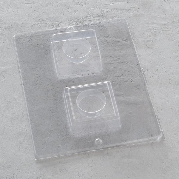Formen 7x7 cm - Kerze erhitzen