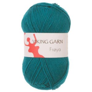 Wikingergarn Fröya 50g - Türkis (230) Wikingergarn Fröya 50g - Türkis (230)