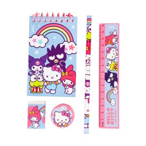 Hello Kitty Schreibwarenset - 5-teilig